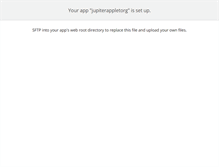 Tablet Screenshot of jupiterapplet.org